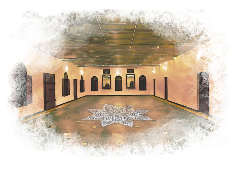 Illustration of Sabha at The Tamarind Tree