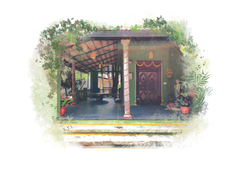 Illustration of Vashishta at The Tamarind Tree